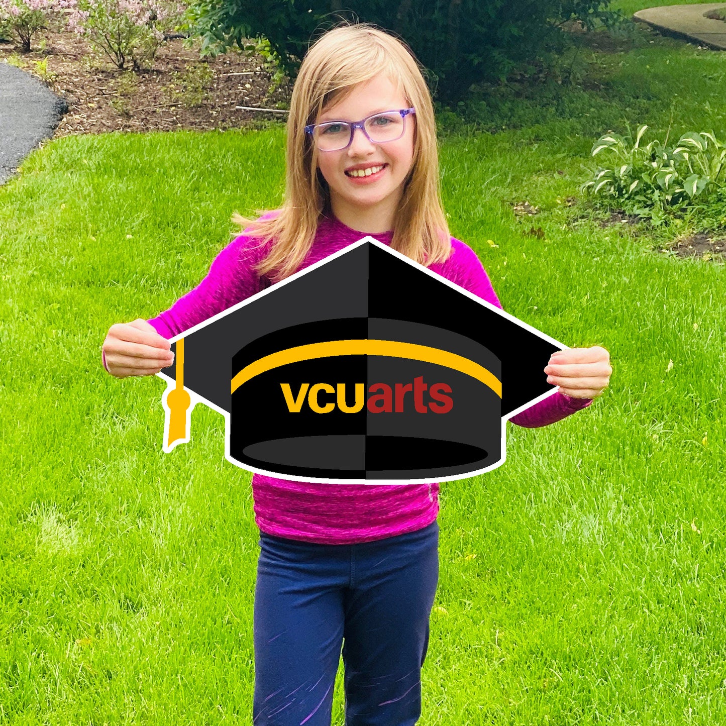 VCU ARTS CAP LAWN SIGN- online only