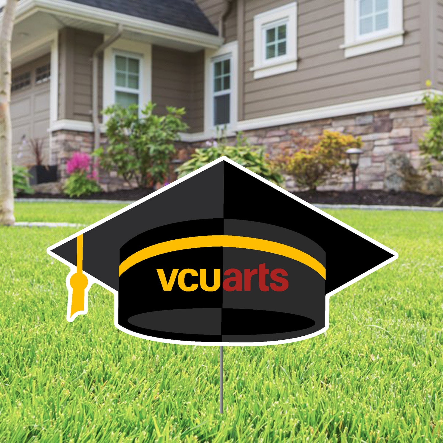 VCU ARTS CAP LAWN SIGN- online only