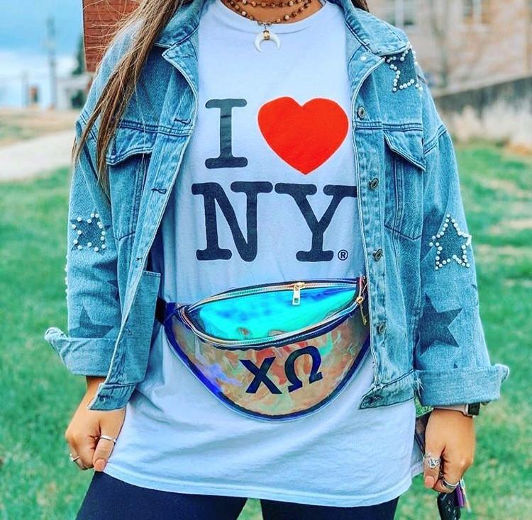 Zeta Tau Alpha Sorority Fanny Pack - Virginia Book Company