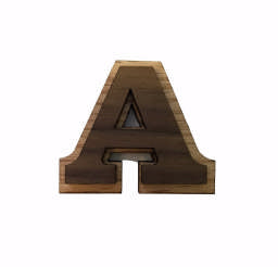 1 1/2" Double Wood Peel - N - Stick Letters - Virginia Book Company