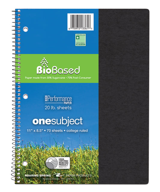 One subject “Environotes” wirebound notebook - Virginia Book Company