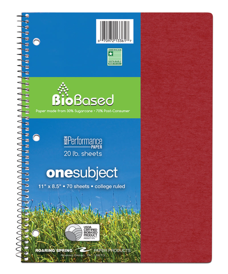 One subject “Environotes” wirebound notebook - Virginia Book Company