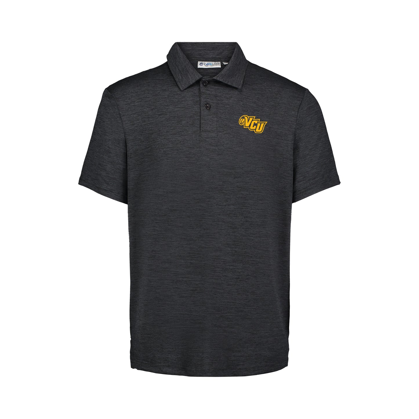 VCU Black Polo T-shirt - Virginia Book Company