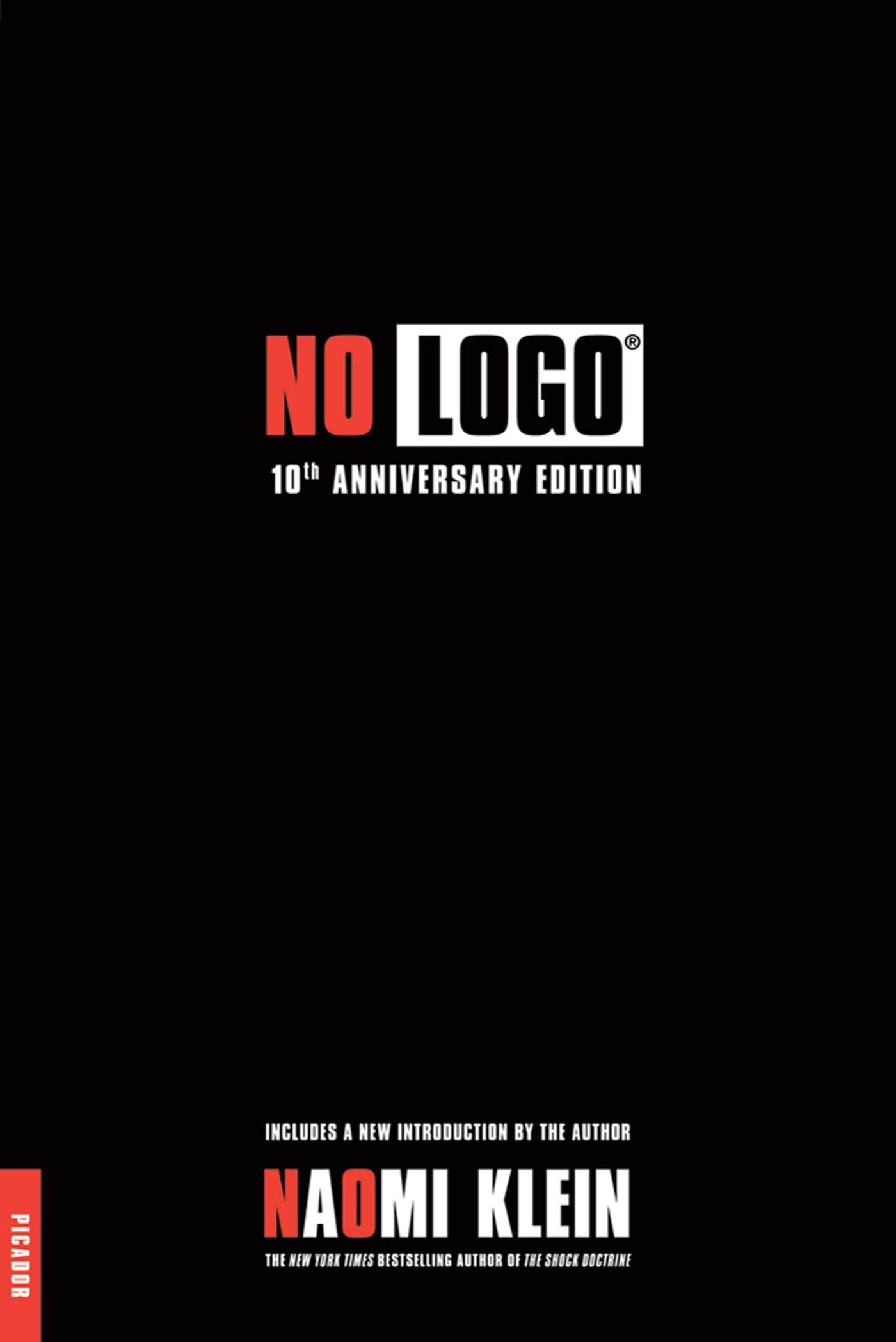 NO LOGO (10TH ANNIVERARY ED.) - Virginia Book Company
