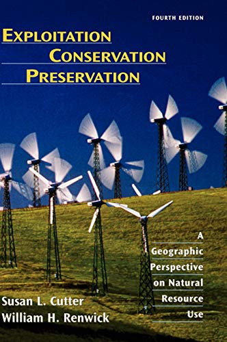 EXPLOITATION, CONSERVATION, PRESERVATION - Virginia Book Company