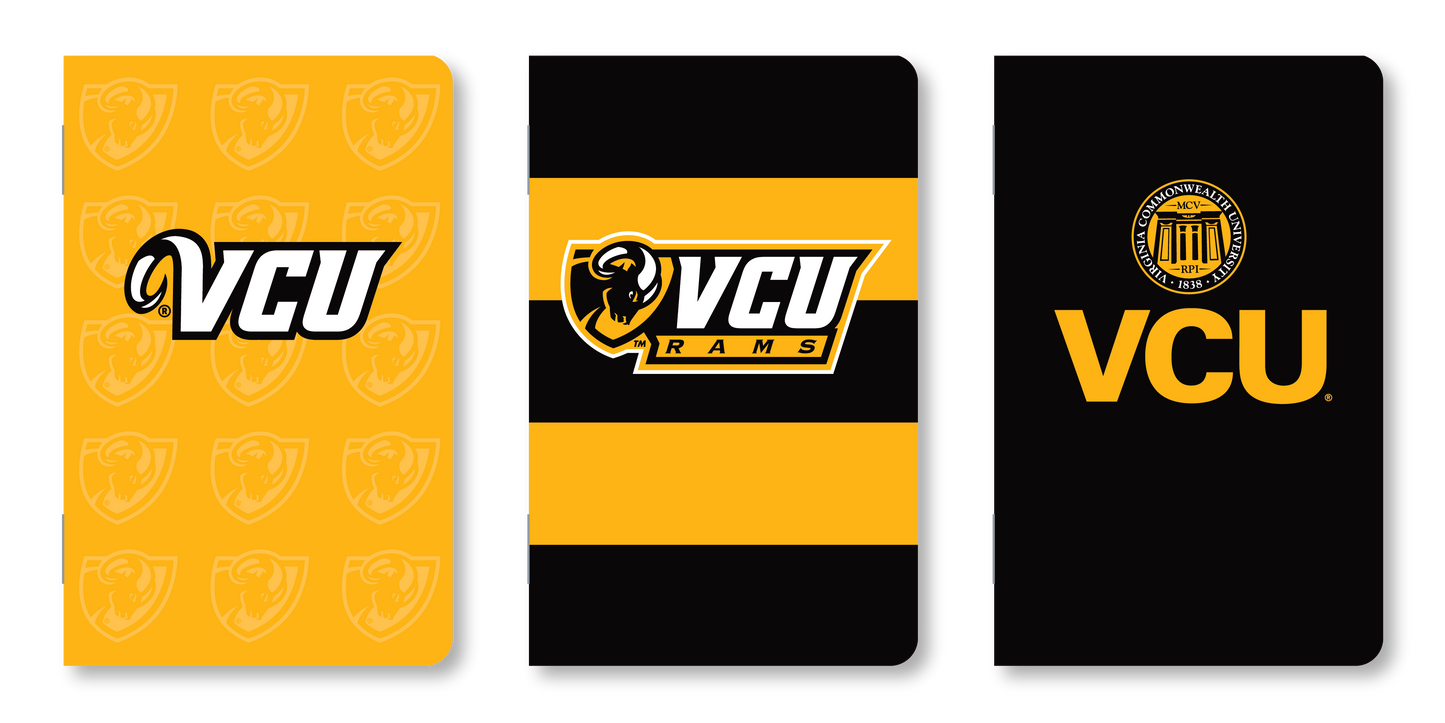 VCU Stapled Notebooks (3 pack) - Virginia Book Company