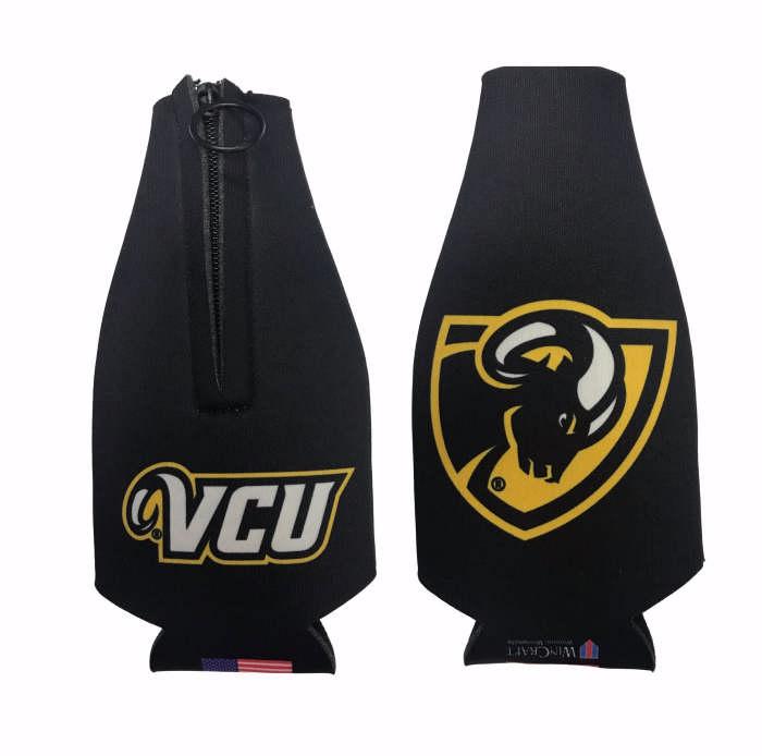 VCU Zippered Bottle Cooler - Virginia Book Company