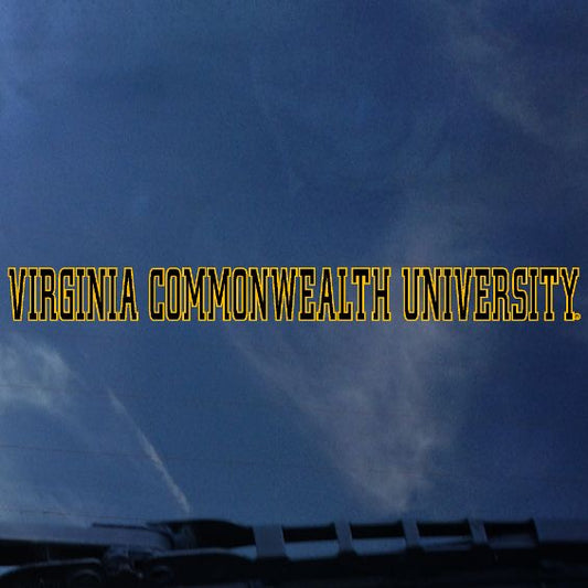 Virginia Commonwealth University Strip Decal - Virginia Book Company