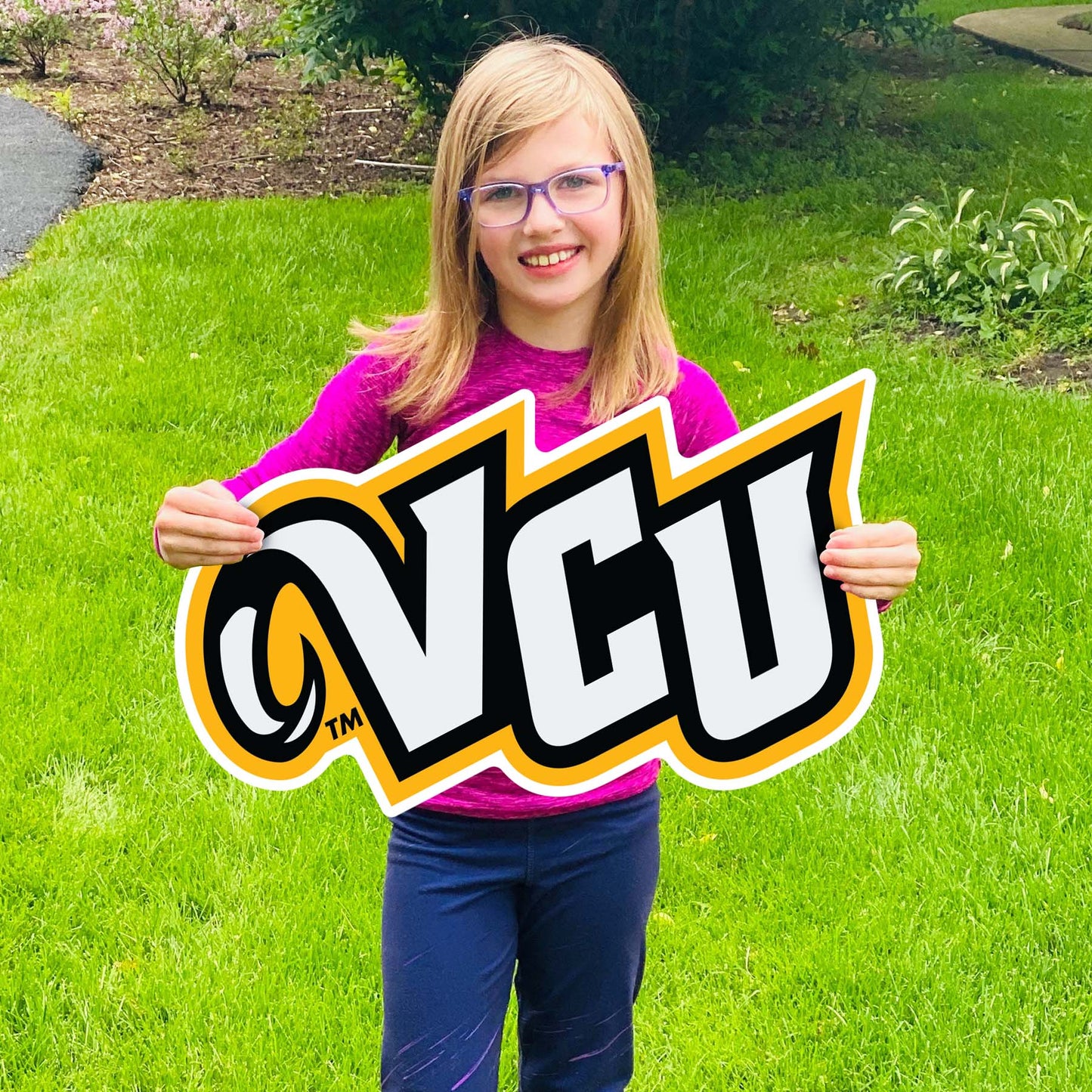 VCU Logo Lawn Sign Decoration - Virginia Book Company