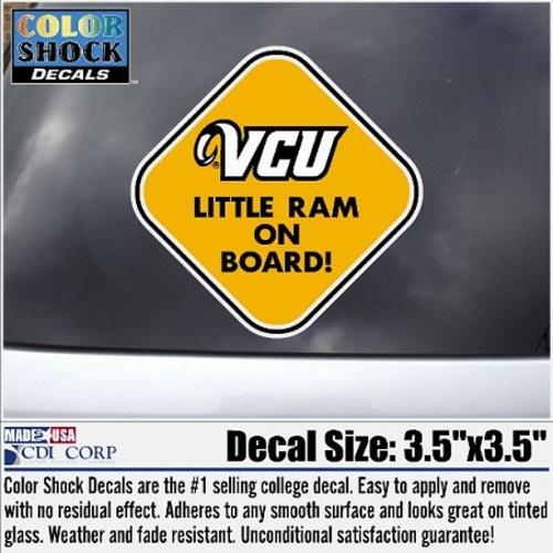 Little Ram On Board Decal - Virginia Book Company