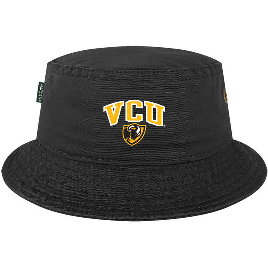 VCU Black Twill Bucket Hat - Virginia Book Company