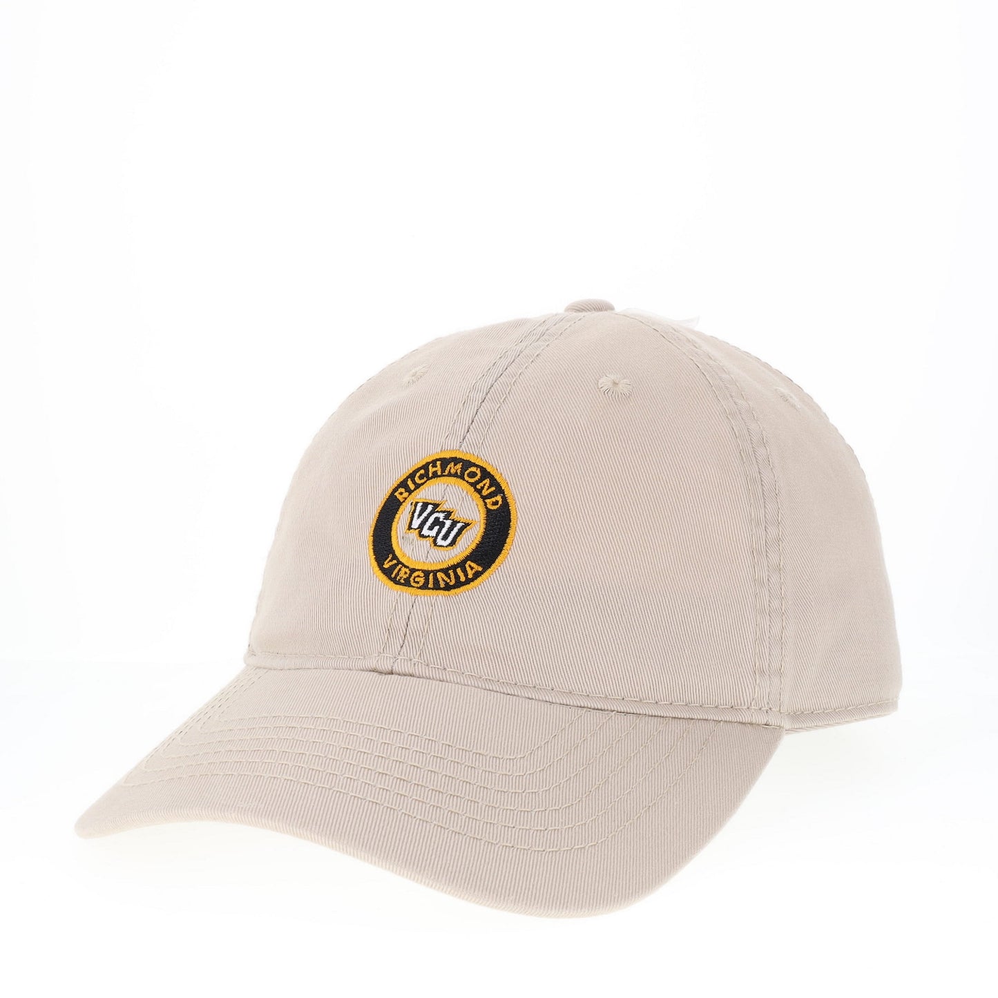 VCU Khaki Mini Circle Hat - Virginia Book Company