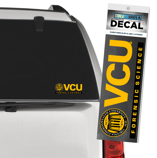 VCU Forensic Science Decal - Virginia Book Company