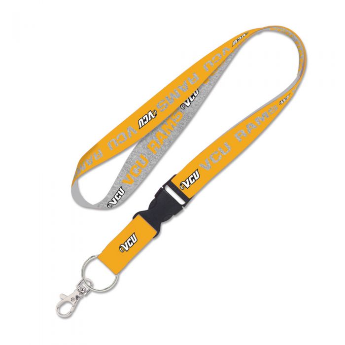 Heather 1" VCU Lanyard - Virginia Book Company