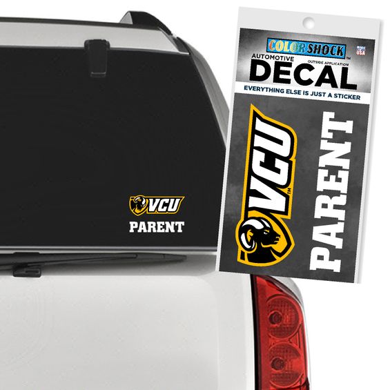 VCU Parent Shield Decal - Virginia Book Company