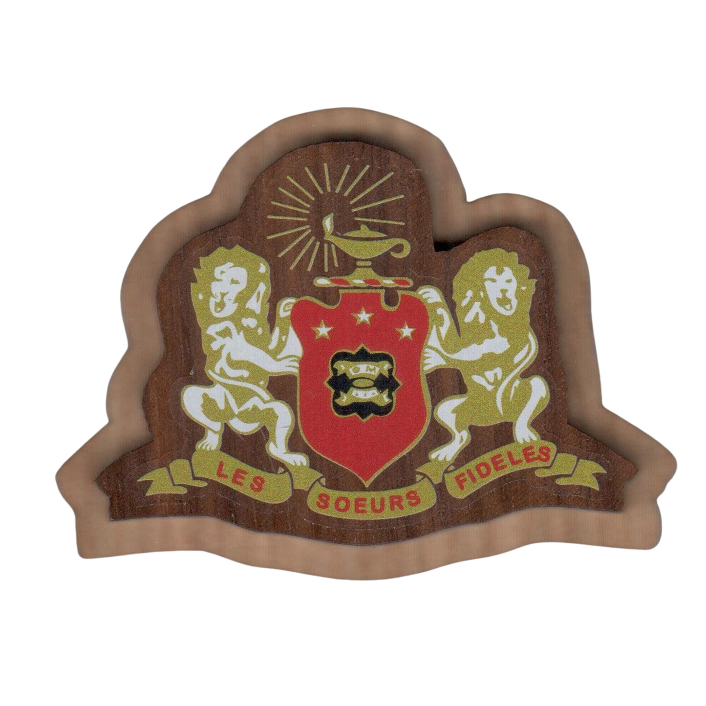 Phi Mu Greek Crest Peel - N - Stick - Virginia Book Company