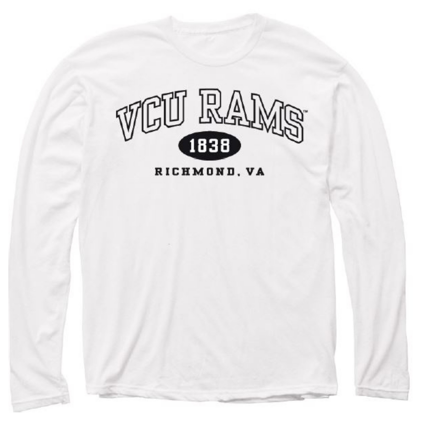 VCU Long Sleeve Training Tee - Virginia Book Company