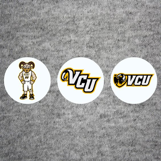 VCU Three Pack VCU Buttons - Virginia Book Company