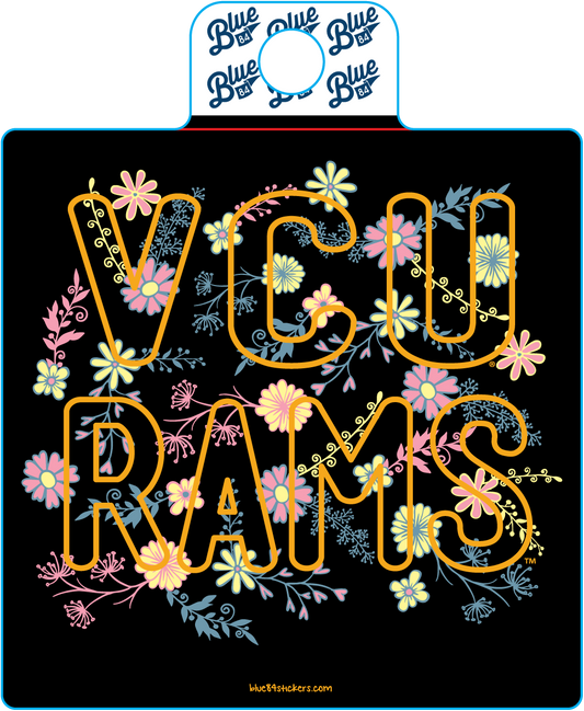 VCU Floral Sticker