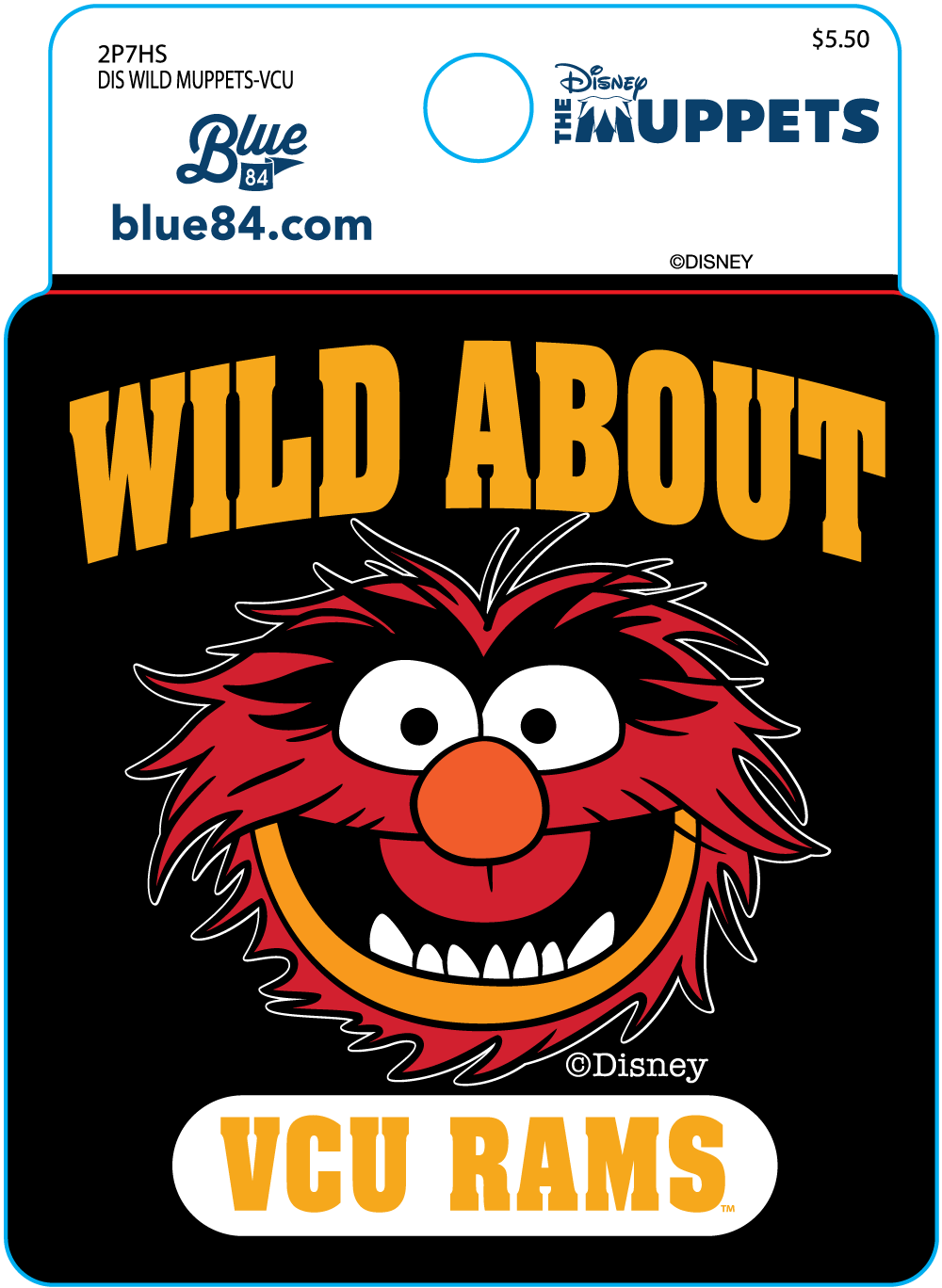 VCU Wild Muppets Sticker