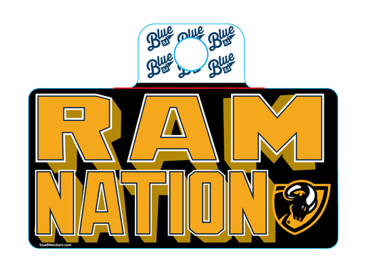 VCU Ram Nation Sticker