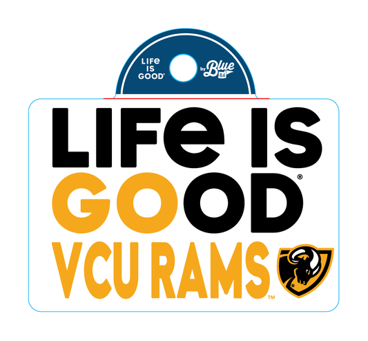 VCU Life is Good Stacked Sticker