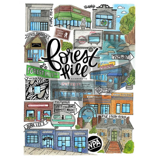 Forest Hill Postcard