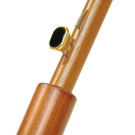 Wooden Auto-Open Umbrella with Metal Frame -UL1704