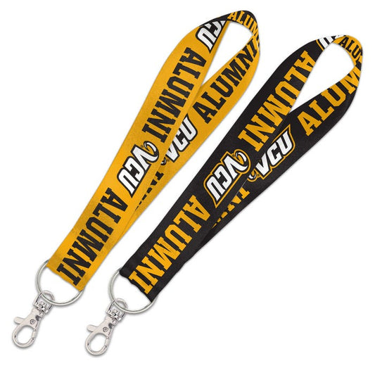 VCU Rams ALUMNI Lanyard Key Strap 1"