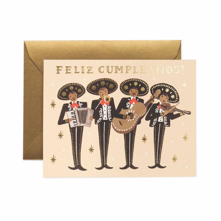 Mariachi Birthday Card