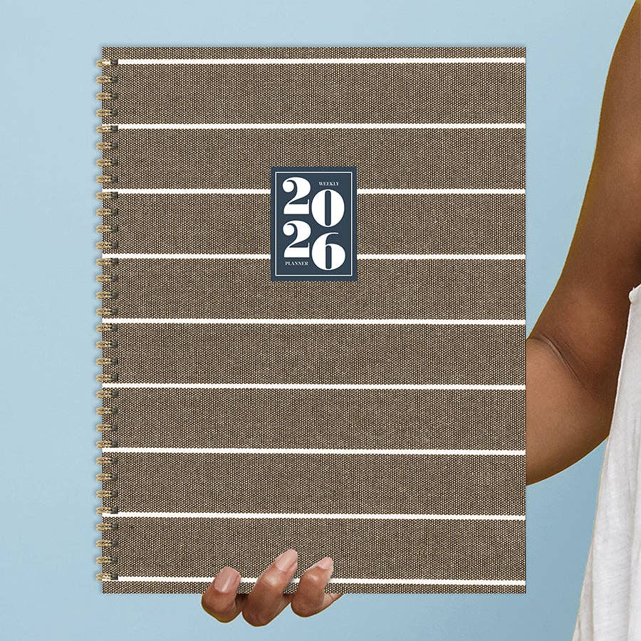 2026 Linen Large Weekly Monthly Planner