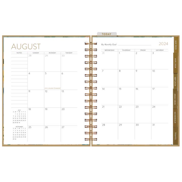 Longview 2024-2025 Seedlings 17 Month Planner