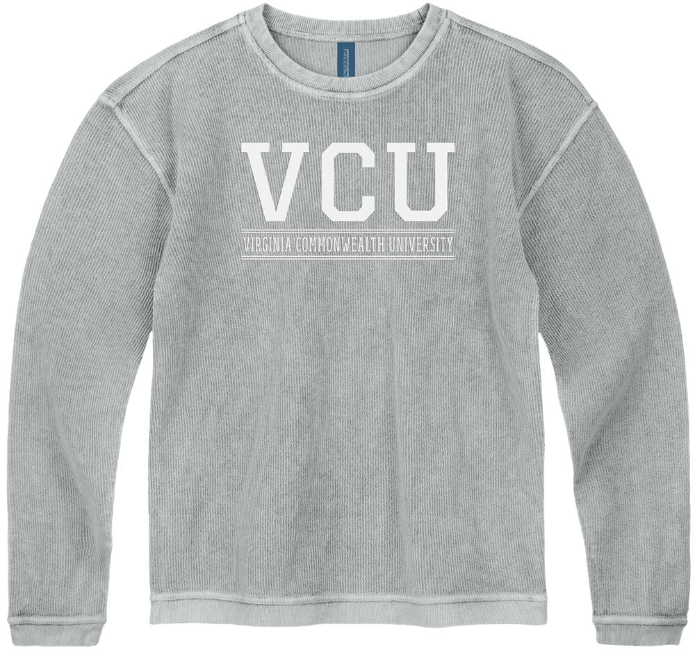 VCU Corded Plinth Crewneck Sweatshirt