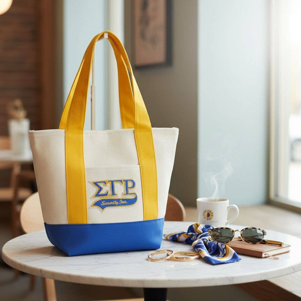 SGRHO Mini Canvas Tote Bag 1922 Embroidered Merch