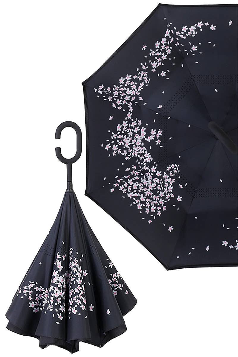 Various Print Inside-out Double Canopy Umbrella
