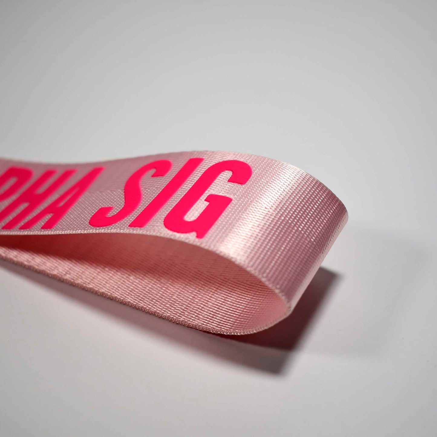 Delta Zeta Keychain- Hands-Free Wristlet Lanyard Style