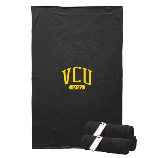 VCU Pro-Weave® Sweatshirt Blanket- twin bed size