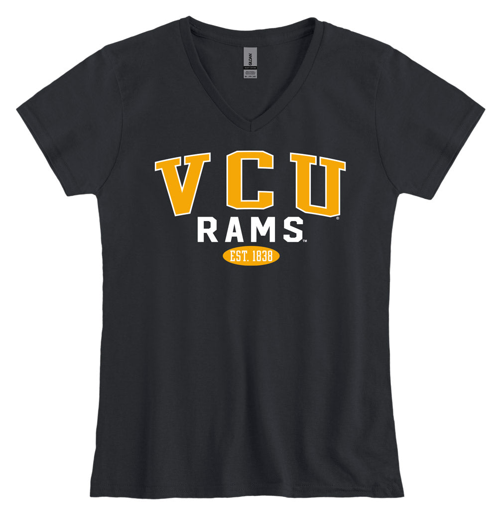 VCU Ladies’  V-Neck Tee