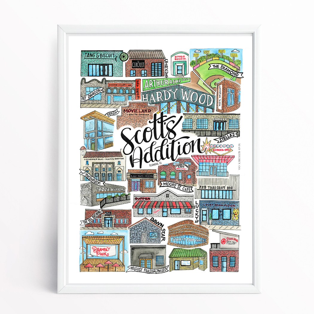 Scott's Addition Art Print