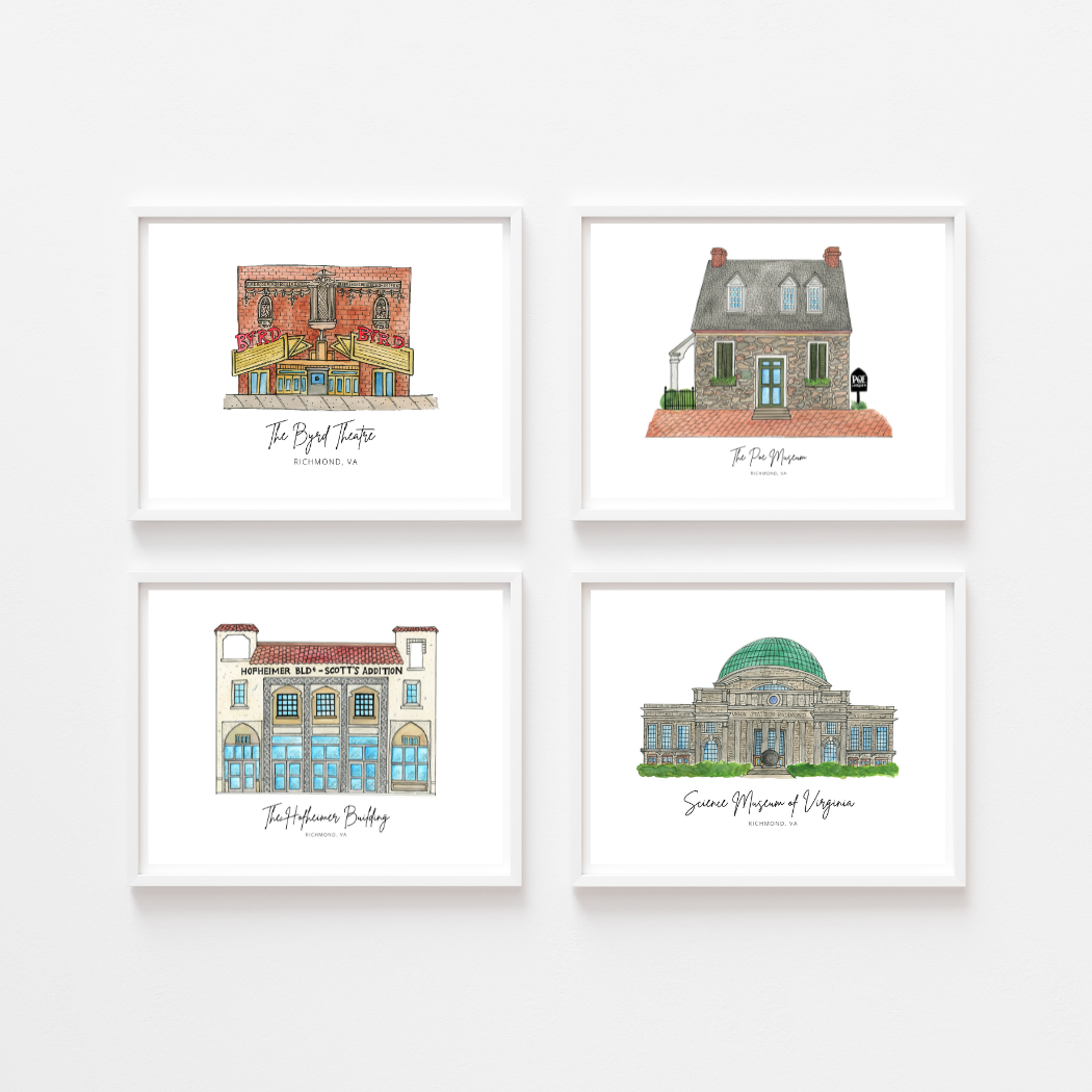 Poe Museum Art Print