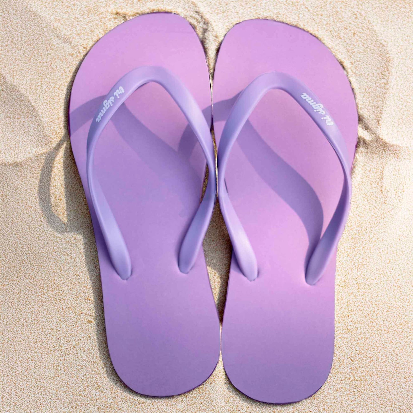Alpha Phi Flip Flops, With Greek Letter Cutouts