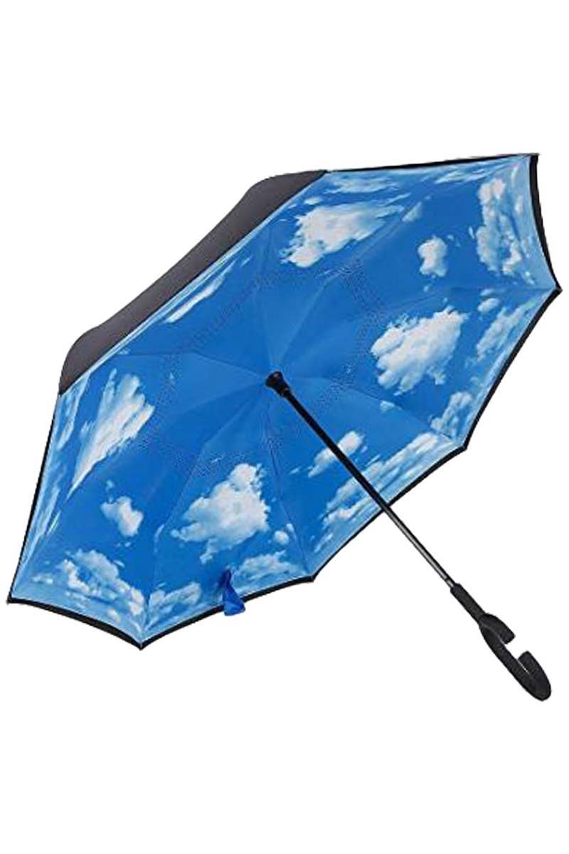 Various Print Inside-out Double Canopy Umbrella