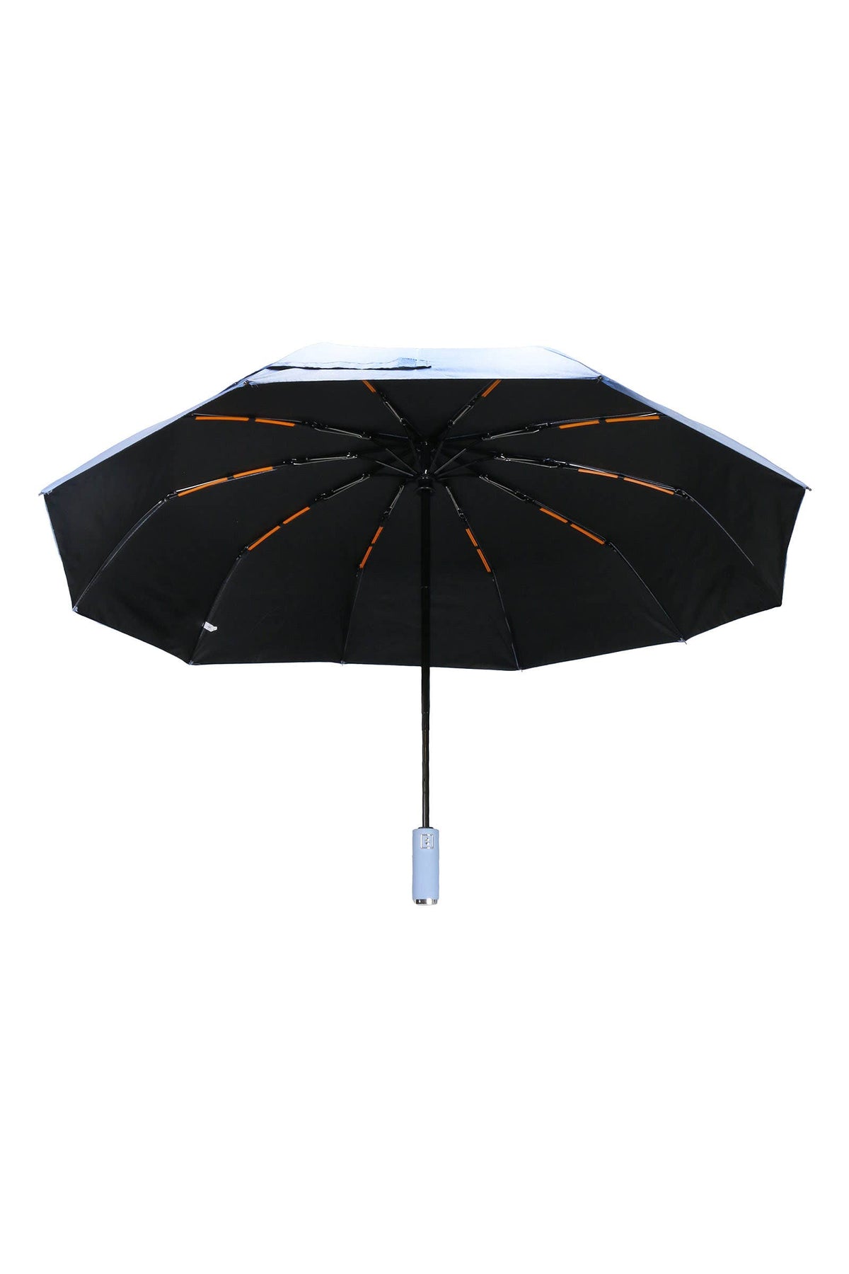 Pastel and Neutrals 10-Panel Auto-Open Compact Umbrella