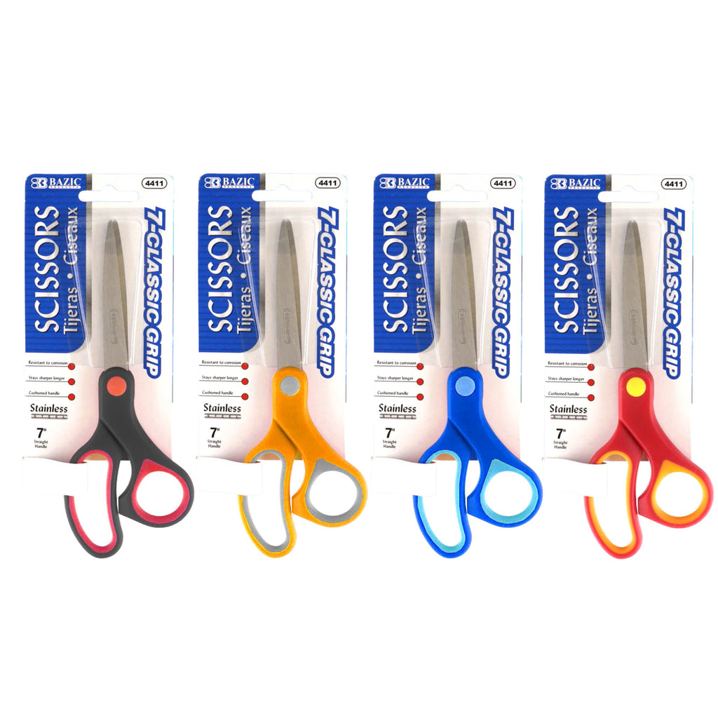 7" Classic Grip Stainless Steel Scissor