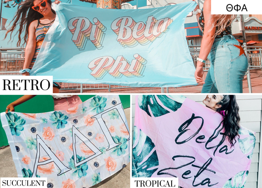 Theta Phi Alpha Sorority Flags