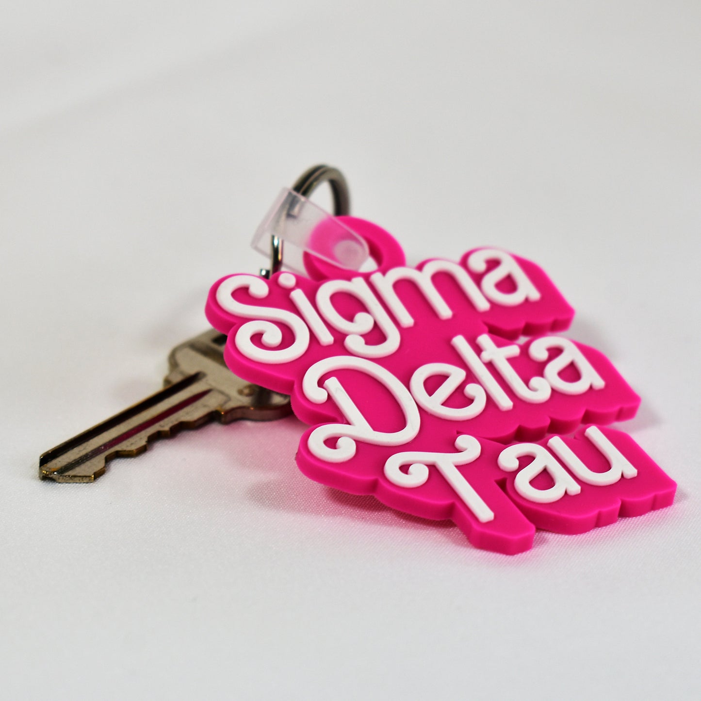 Tri Sigma Keychain- Retro Dolly Sorority Name Design