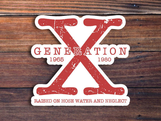 Generation X Sticker