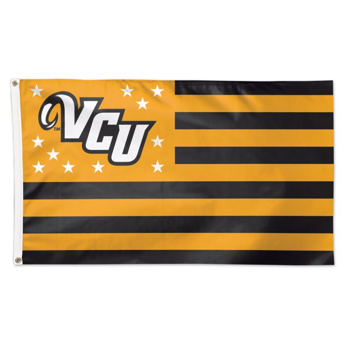 VCU Rams / Patriotic AMERICANA Flag - Deluxe 3' X 5