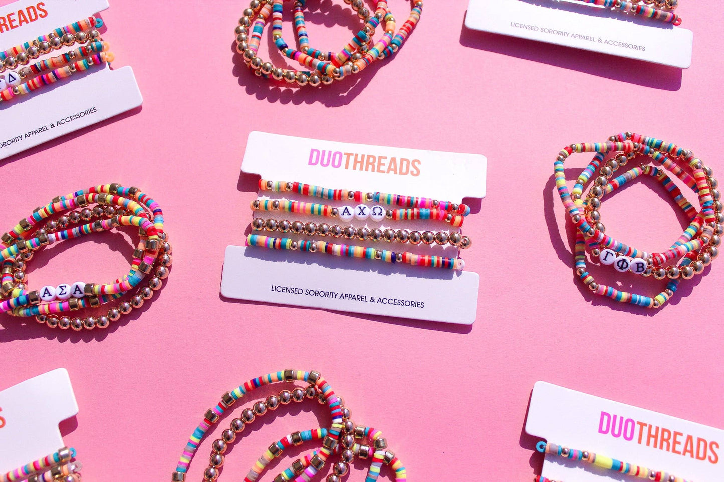 Alpha Sigma Alpha ASA Miley Bracelet Stack