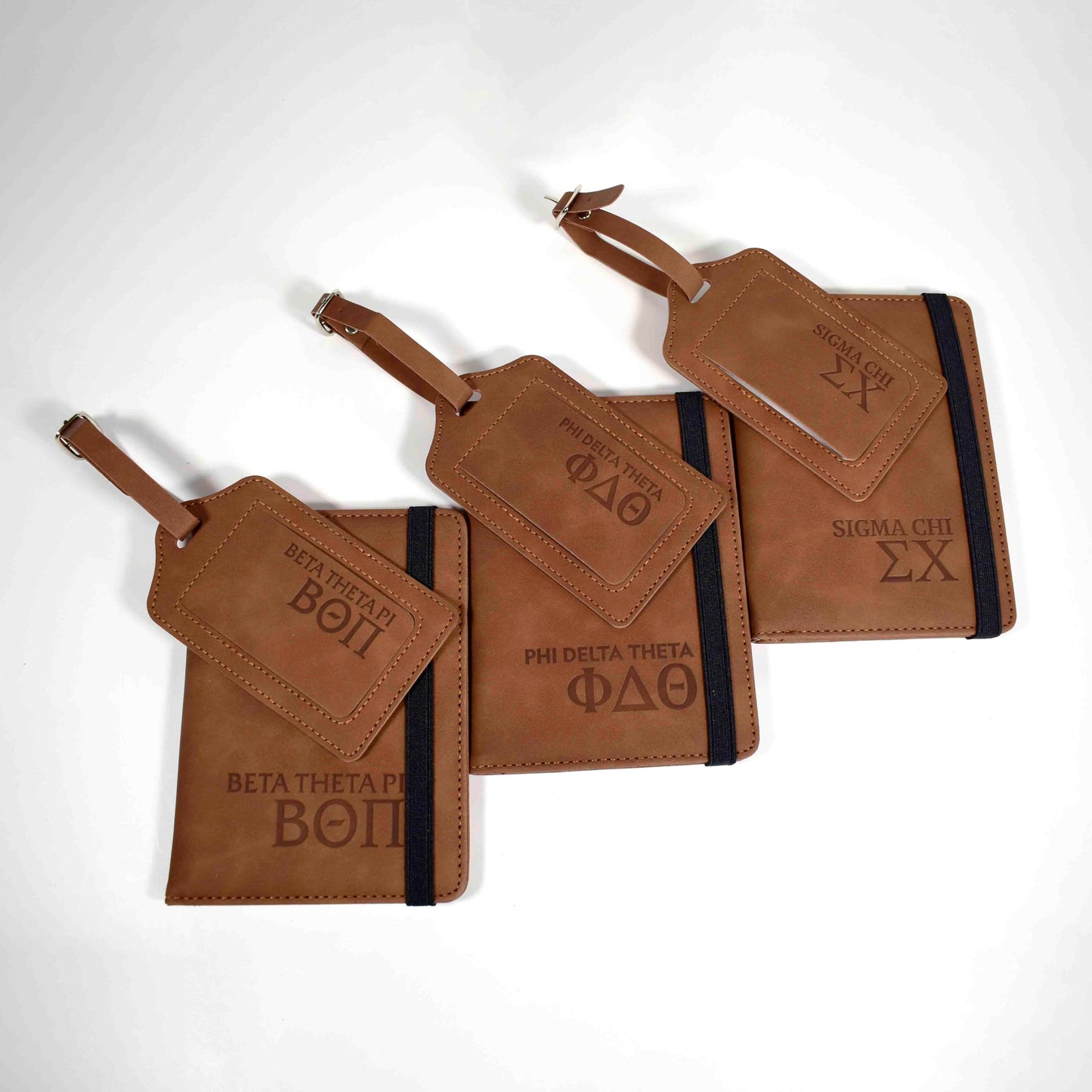 Alpha Gamma Rho Passport Holder & Luggage Tag Travel Gift Set